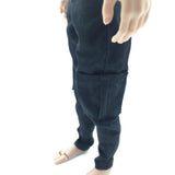 Maxbell 1/6 Mans Turtleneck Sweater Jeans Trousers for 12 Inch Action Male Figures