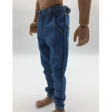 Maxbell 1/6 Mans Turtleneck Sweater Jeans Trousers for 12 Inch Action Male Figures