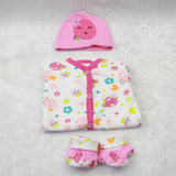 2 Sets Lovely Reborn Doll Outfits - Princess Dress Rompers Headband Clothes