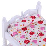 Maxbell 1/12 Dollhouse Miniature Furniture Children Bunk Bed Baby Cradle Bedroom