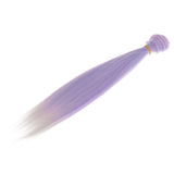 Maxbell Doll DIY Straight Hair 25cm x100cm - For Arts and Crafts Doll Making Supplies -Purple - Aladdin Shoppers