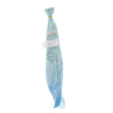 Maxbell Doll DIY Straight Hair 25cm x 100cm - For Arts and Crafts Doll Making Supplies -Blue - Aladdin Shoppers