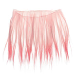 Maxbell Fashion 25cm DIY Decor Doll Wigs Long Straight High Temperature Wire Light Pink - Aladdin Shoppers