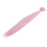 Maxbell 2 Pieces Doll DIY Hair Bulk Wigs For Doll Hairpiece Making Supplies