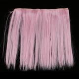 Maxbell 2 Pieces Doll DIY Hair Bulk Wigs For Doll Hairpiece Making Supplies