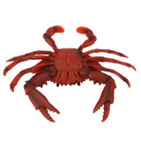 Maxbell 2pcs Simulation Animal Model Figure Toys Figurine Home Decor Red Crab
