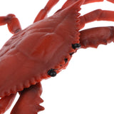 Maxbell 2pcs Simulation Animal Model Figure Toys Figurine Home Decor Red Crab
