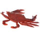 Maxbell 2pcs Simulation Animal Model Figure Toys Figurine Home Decor Red Crab