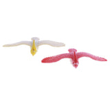 Maxbell Maxbell Pack Of 12 Plastic Flying Birds Animal Figures Kids Toys Collectible Gift