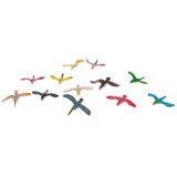 Maxbell Maxbell Pack Of 12 Plastic Flying Birds Animal Figures Kids Toys Collectible Gift