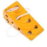 Maxbell Kids Wooden Montessori Toys Cheese Toys Lacing Game Educational Toy Gift - Aladdin Shoppers