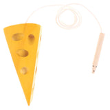 Maxbell Wooden Montessori Toys - Cheese Maze & Bee Box, Kids Practical Life Toys