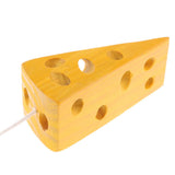 Maxbell Wooden Montessori Toys - Cheese Maze & Bee Box, Kids Practical Life Toys