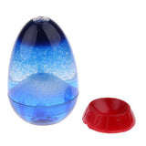 Maxbell Maxbell Egg volcano Eruption Liquid Hourglass Sand Timer Home Decor Blue Sand