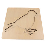 2 Piece Children Wooden Montessori Jigsaw Puzzle Toy 04