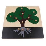 2 Piece Children Wooden Montessori Jigsaw Puzzle Toy 04