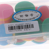 Maxbell Maxbell 50pcs Plastic Counters Chips for Mathematics Numeracy Teaching Multi-colored