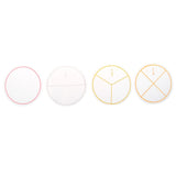 Maxbell 2 set of 24pcs Numbered Fractions Circles Math Chips Mathematics Number Toy
