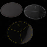 Maxbell 2 set of 24pcs Numbered Fractions Circles Math Chips Mathematics Number Toy