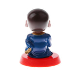 Maxbell Maxbell Solar Powered Bobbling Toy Shaking Head Monk Home/Car Ornament 3 Pieces Set