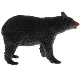 Maxbell 2pcs Simulation Animal Model Figure Toys Figurine Home Decor Black Bear