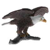 Simulation Animal Model Figure Toy Figurine Home Decor Red Parrot Bald Eagle