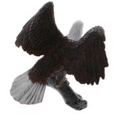 Simulation Animal Model Figure Toy Figurine Home Decor Red Parrot Bald Eagle
