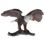 Simulation Animal Model Figure Toy Figurine Home Decor Red Parrot Bald Eagle