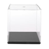Maxbell 2x Model Display Case Dustproof Protection Display Box for Figures 7x7x7cm