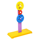 Maxbell Maxbell DIY Wheel Gear Building Kits - Exploring Physics Movement of Direction Speed Student Science Educational Toy