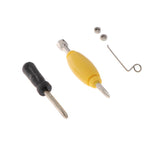 Maxbell Finger Mountain Bike Mini Bicycle Model with Repair Tool Kit Toy - Blue