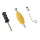 Maxbell Finger Mountain Bike Mini Bicycle Model with Repair Tool Kit Toy - Blue