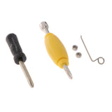 Maxbell Finger Mountain Bike Mini Bicycle Model with Repair Tool Kit Toy - Blue