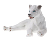 Maxbell Maxbell Simulation Animal Model Action Figures Kids Toy Gift White Lion