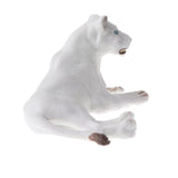 Maxbell Maxbell Simulation Animal Model Action Figures Kids Toy Gift White Lion