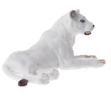 Maxbell Maxbell Simulation Animal Model Action Figures Kids Toy Gift White Lion