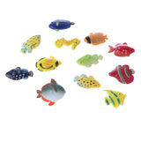Maxbell 24pcs Plastic Marine Animals Fish & Turtle Models KidsToy Party Bag Fillers