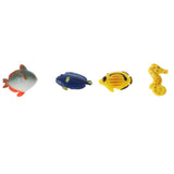 Maxbell 24pcs Plastic Marine Animals Fish & Turtle Models KidsToy Party Bag Fillers