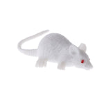 12-piece Plastic Animal White Mouse Model Educational Toy Party Bag Fillers