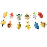 Maxbell Maxbell Lots of 24 Pieces PVC Fish Butterfly Models Figures Kids Educational Toy Party Bag Fillers