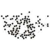 Maxbell 200 Pieces Black Glass Eyes Kits for Needle Felting Bear Dolls Toy 4mm & 5mm