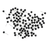 Maxbell 200 Pieces Black Glass Eyes Kits for Needle Felting Bear Dolls Toy 4mm & 5mm