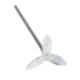 Maxbell Maxbell 3 Pieces Stainless Steel Lab Chemical Stirring Paddle Laboraory Glassware