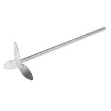 Maxbell Maxbell 3 Pieces Stainless Steel Lab Chemical Stirring Paddle Laboraory Glassware
