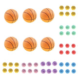 Maxbell 6PCS 2.5'' Rubber Bouncy Balls EVA Jumping Ball Party Bag Fillers Toy Blue - Aladdin Shoppers