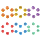 Maxbell 6PCS 2.5'' Rubber Bouncy Balls EVA Jumping Ball Party Bag Fillers Toy Blue - Aladdin Shoppers