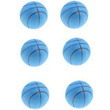 Maxbell 6PCS 2.5'' Rubber Bouncy Balls EVA Jumping Ball Party Bag Fillers Toy Blue - Aladdin Shoppers