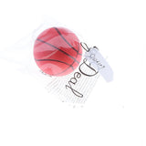 Maxbell 6PCS 2.5'' Rubber Bouncy Balls EVA Jumping Ball Party Bag Fillers Toy Red