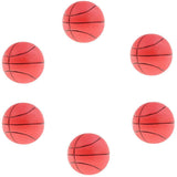 Maxbell 6PCS 2.5'' Rubber Bouncy Balls EVA Jumping Ball Party Bag Fillers Toy Red - Aladdin Shoppers