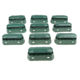 10pcs Realistically Plastic Army Base Set Sand Scene Mdel Kits Toy Soldier Army Men Accessories- Long Forts